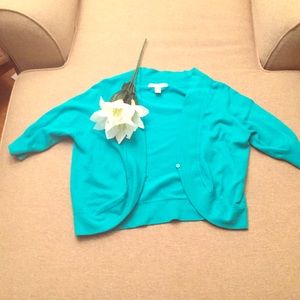 Dress barn Teal cardigan